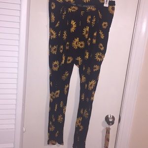 Sunflower harem pants